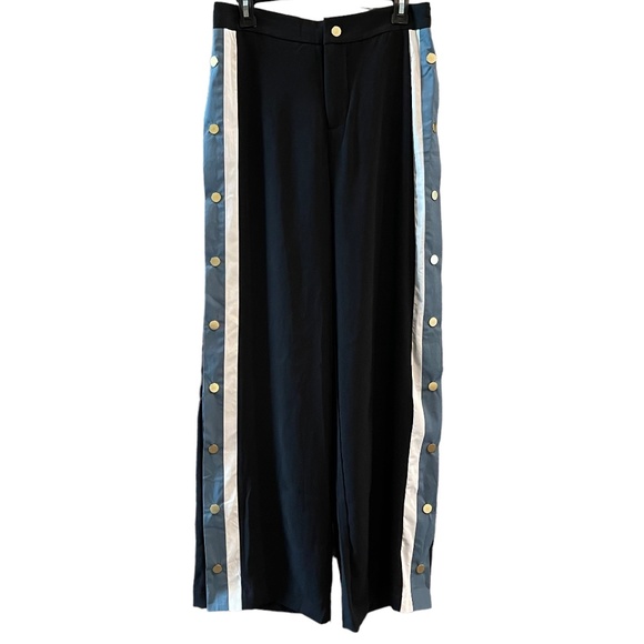 Free Generation Side Snap Striped Track Pants - Picture 2 of 11